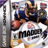 Madden NFL 2003 Box Art Front